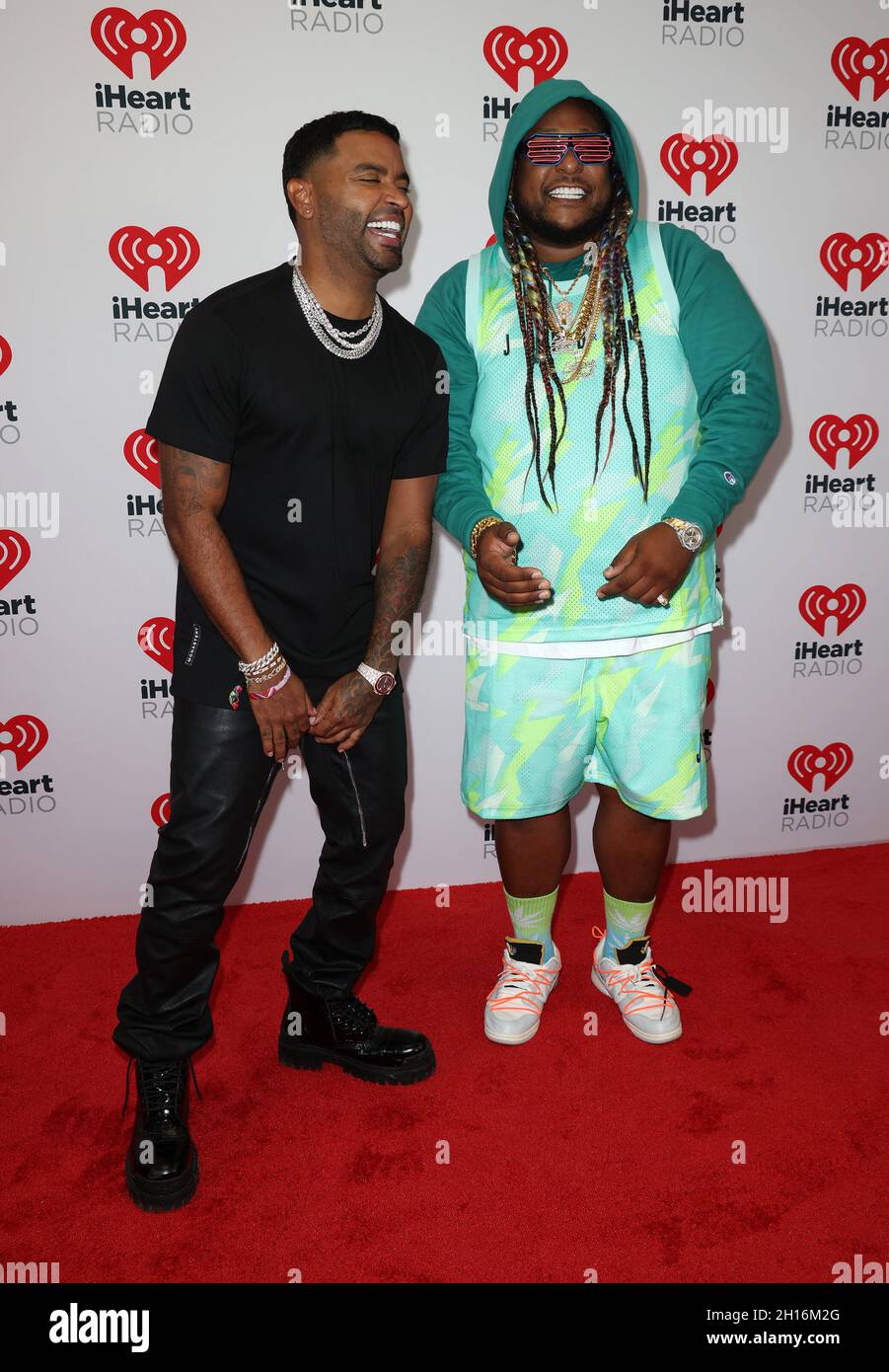 ORLANDO, FLORIDA OCTOBER 16 Zion & Lennox attend the 2021