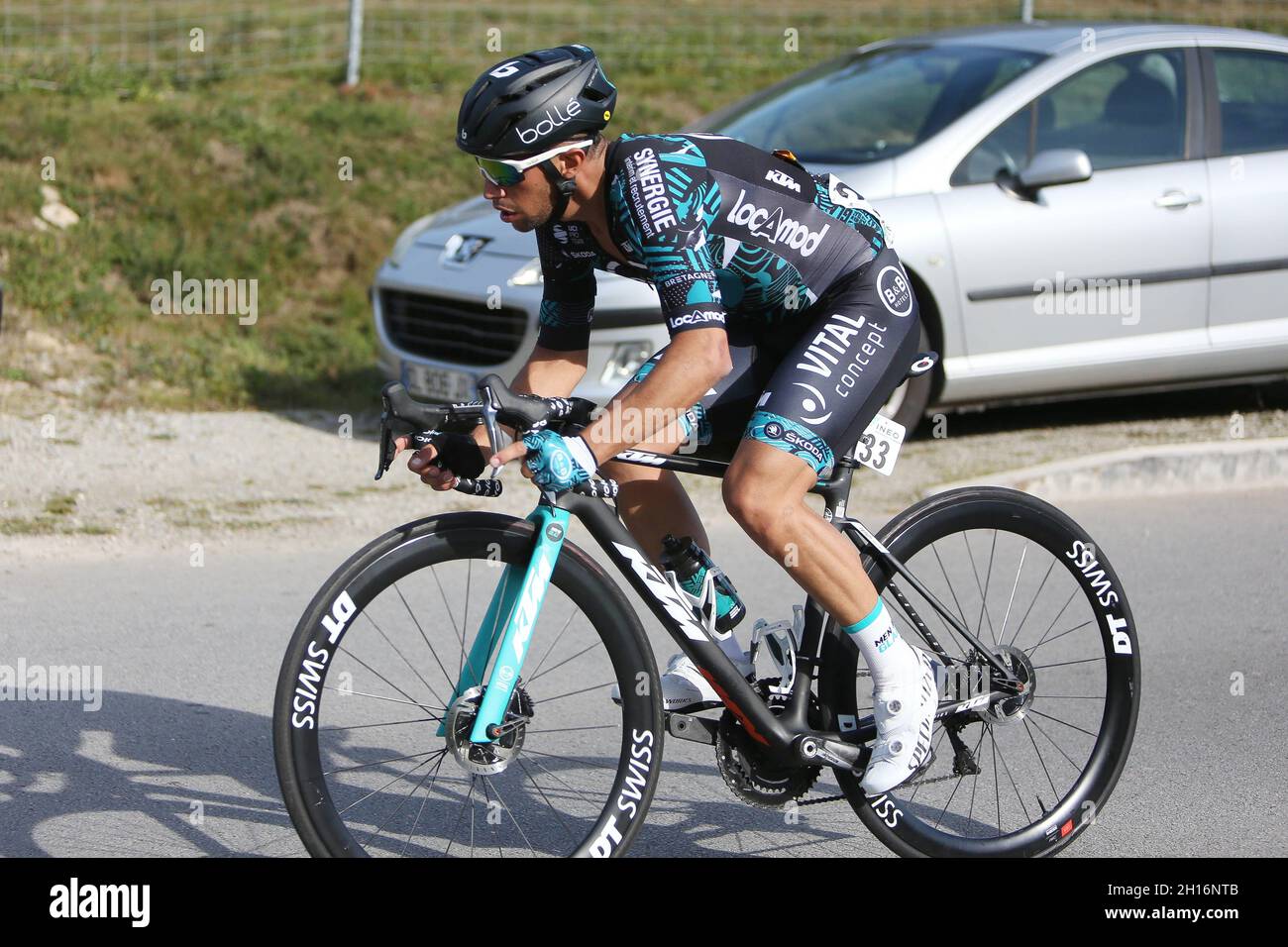 FERASSE Thibault of B&B Hotels p/b KTM during the Grand Prix du Morbihan  2021, Cycling event on October 16, 2021 in Grand-Champ, France - Photo  Laurent Lairys / DPPI Stock Photo - Alamy