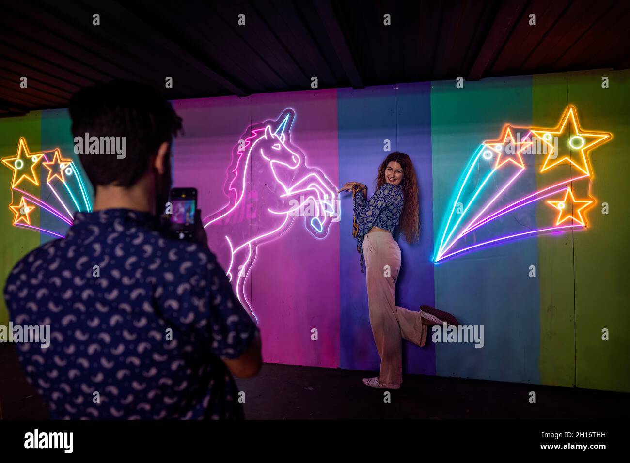 Orlando, Florida, USA. 15th Mar, 2019. Cali Stropoli poses for a