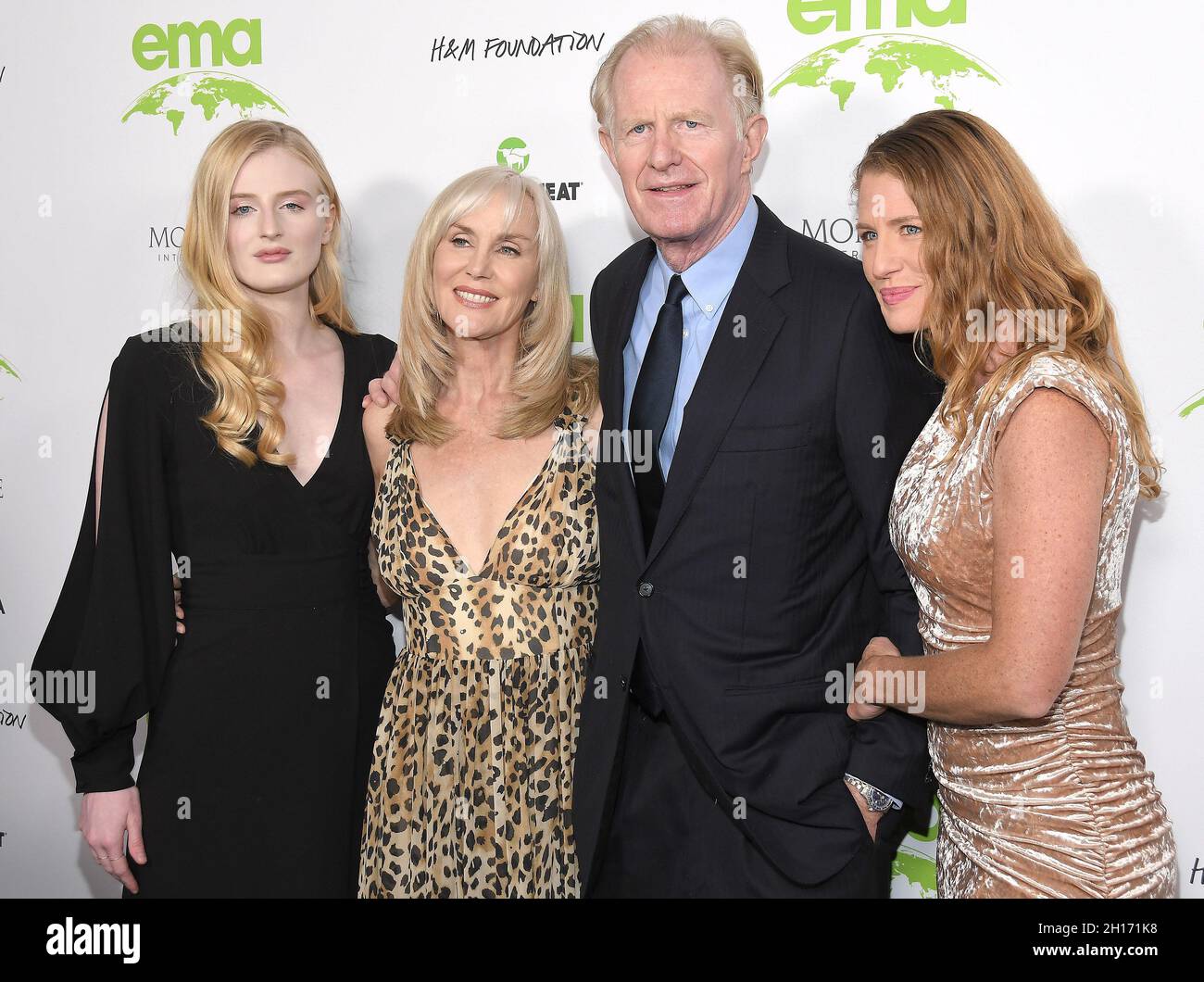 (L-R) Hayden Carson Begley, Rachelle Carson, Ed Begley Jr and Amanda