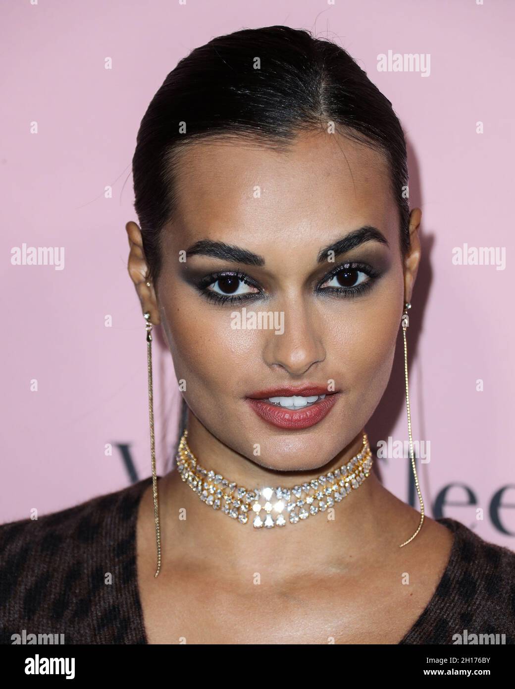 BEVERLY HILLS, LOS ANGELES, CALIFORNIA, USA - OCTOBER 16: Model Gizele