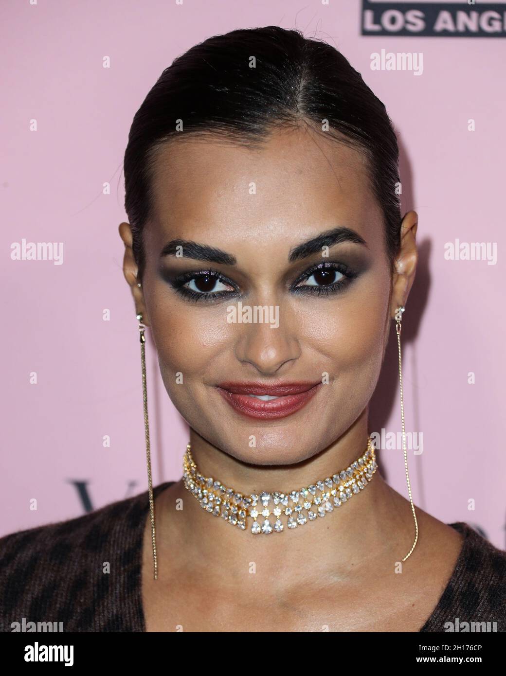 BEVERLY HILLS, LOS ANGELES, CALIFORNIA, USA - OCTOBER 16: Model Gizele