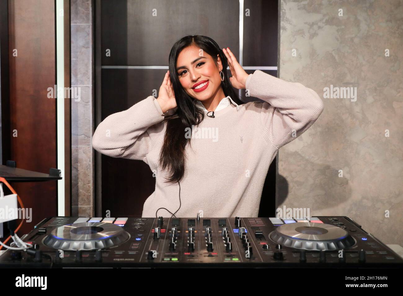 Los Angeles, California, USA. 15th October, 2021. D.J. Chava attending