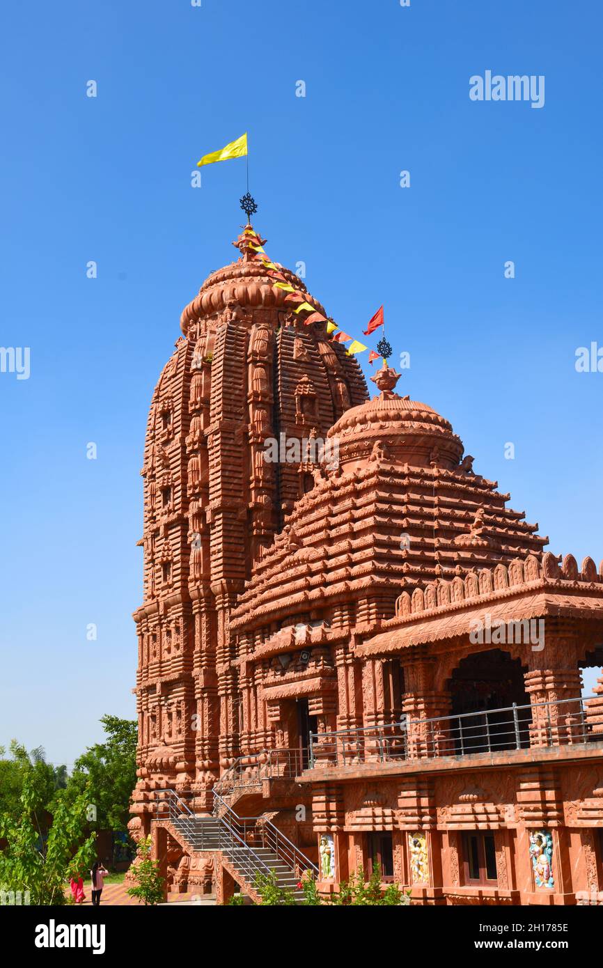 Beautiful Jagannath Temple of Dibrugarh. A Hindu Religious temple Stock ...