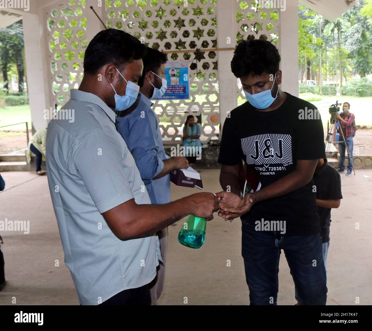 OCTOBER 17,2021,DHAKA,BANGLADESH- Dhaka University authorities resumed ...