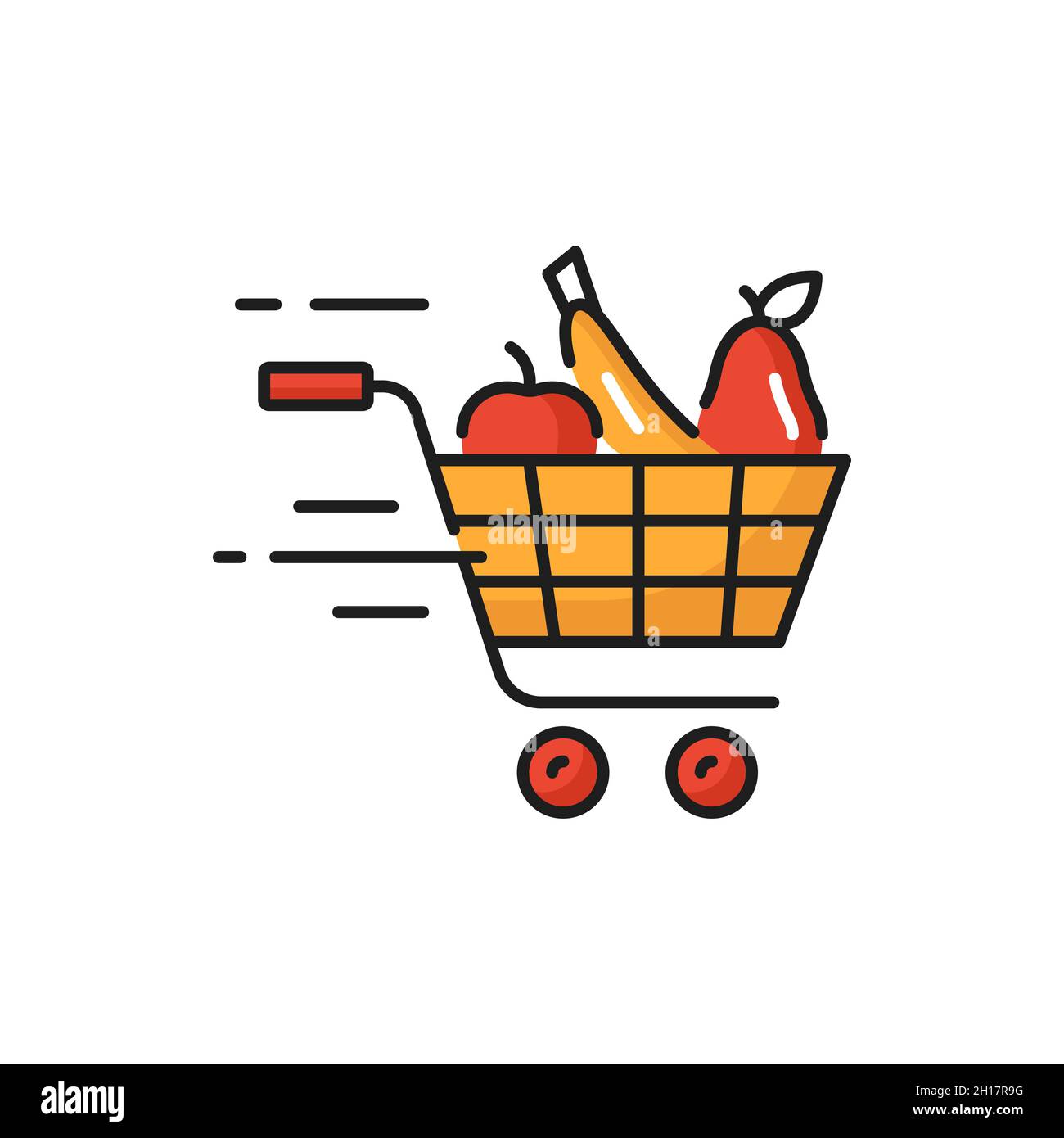 Shop Basket Supermarket Black Silhouette Icon. Grocery Store Buy Basket  Market Glyph Pictogram. Hand Food Product Empty Cart Flat Symbol. Bag  Retail Internet Web Sign. Isolated Vector Illustration. 9973964 Vector Art  at