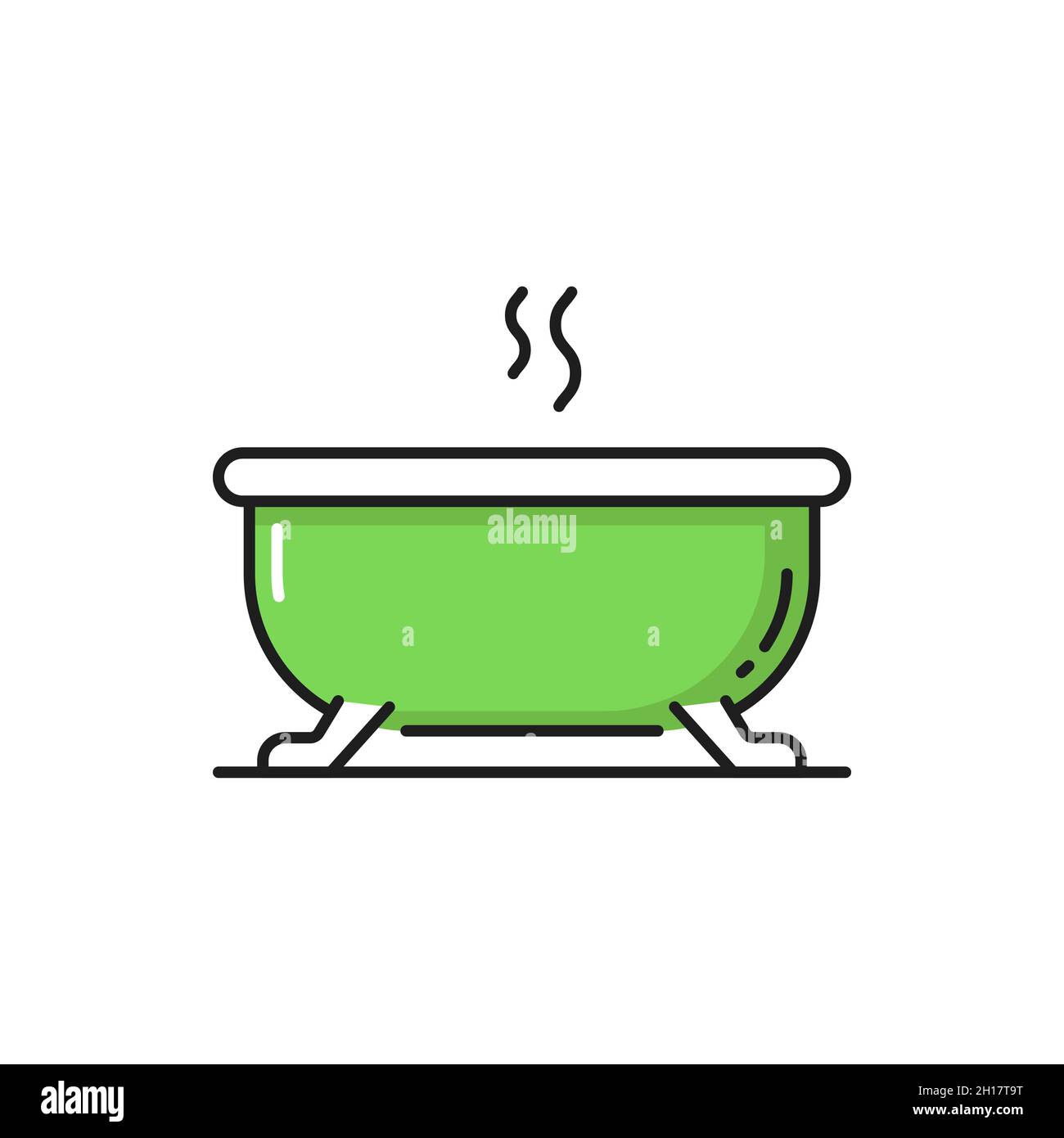 Hot soapy water Stock Vector Images - Alamy