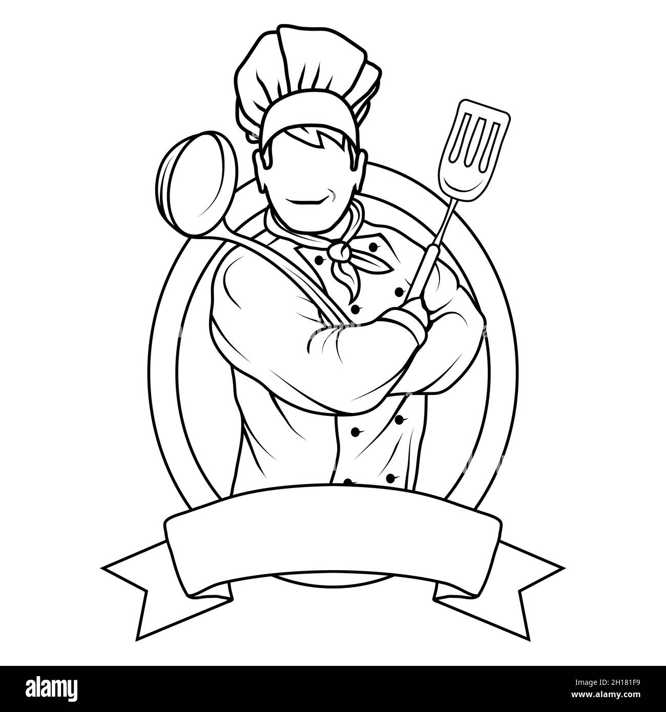Chef cheap uniform logo