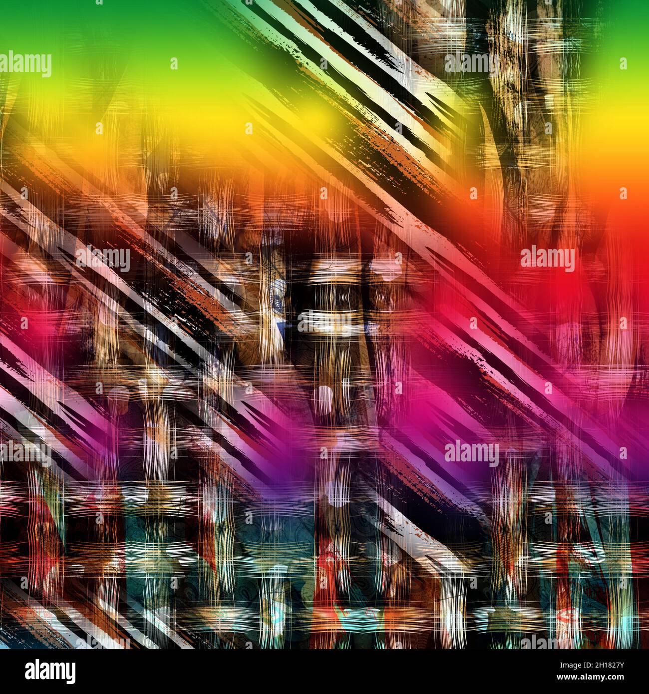colorful fashion patterns, textile print designs Stock Photo - Alamy
