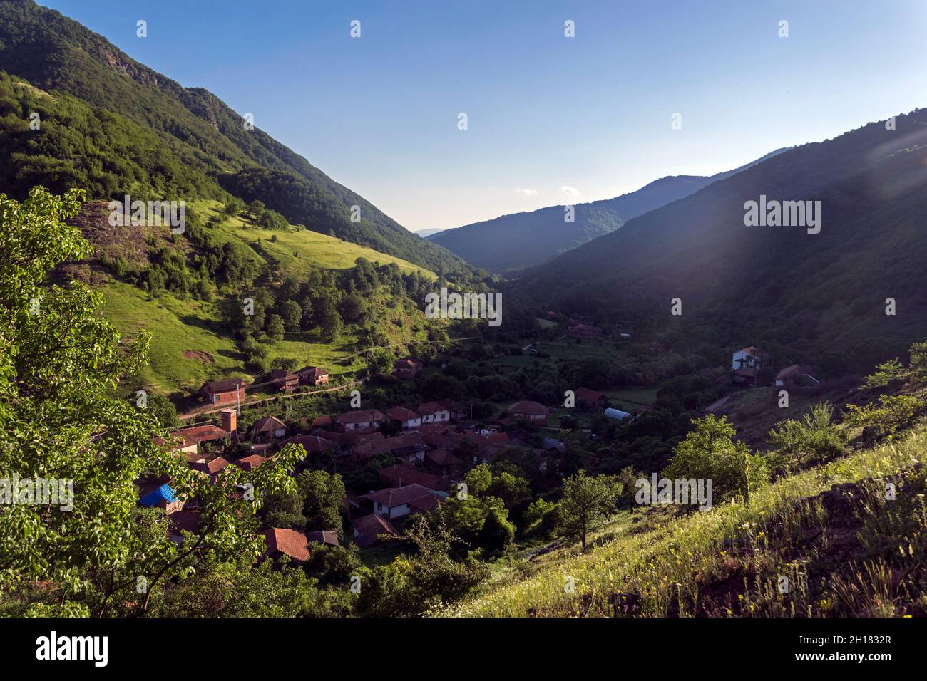 Topli Do, Stara planina Stock Photo