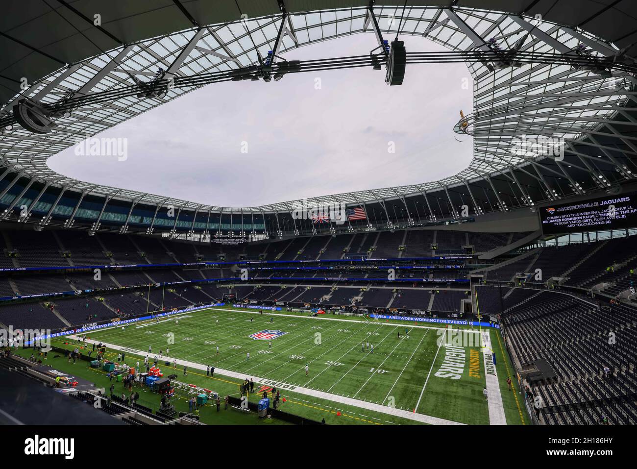 London, UK. 17th October 2021; Tottenham Hotspur stadium, London