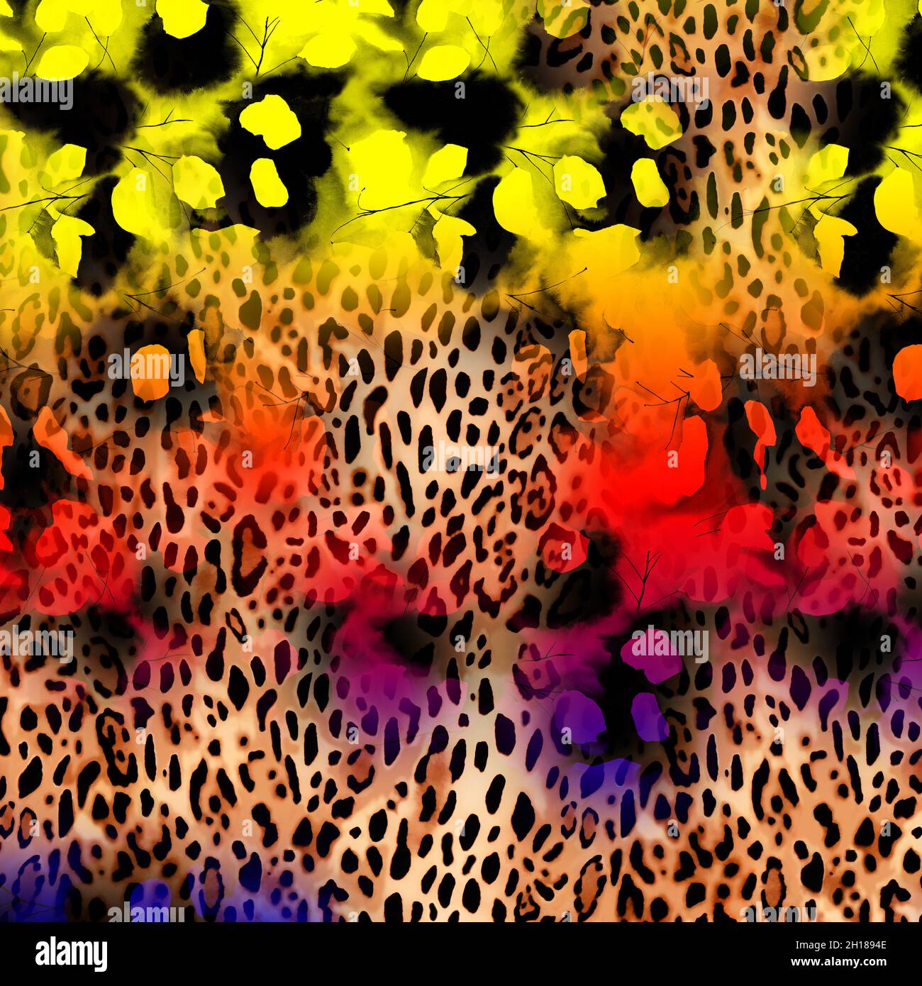 colorful fashion patterns, textile print designs Stock Photo - Alamy