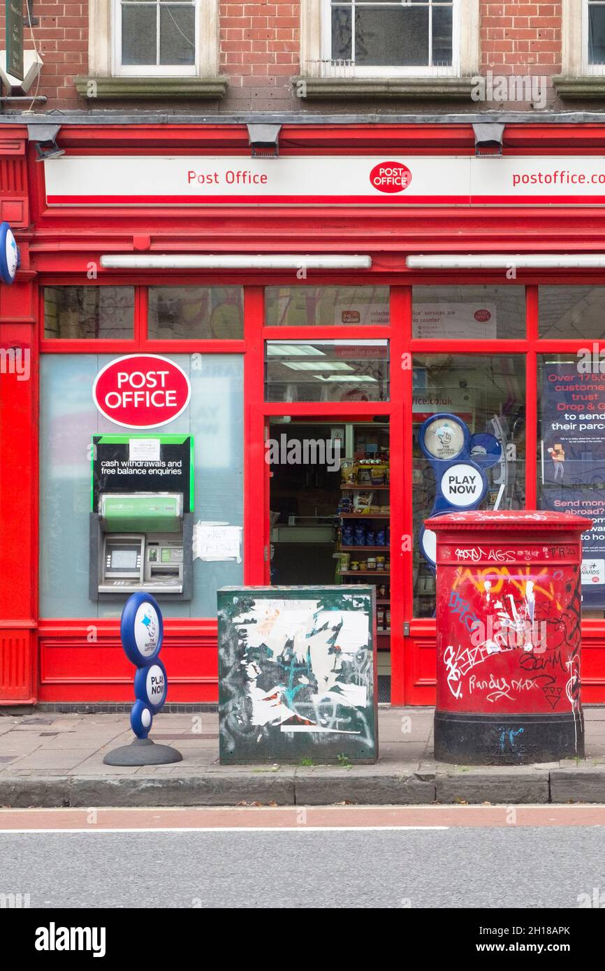 Around the Stokes Croft Area of Bristol. The Post Office Stock Photo