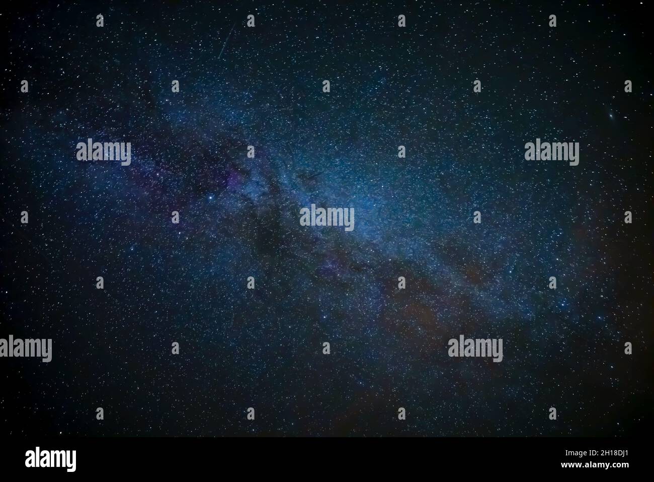 The milky way on a starry sky at night - great for wallpapers Stock ...