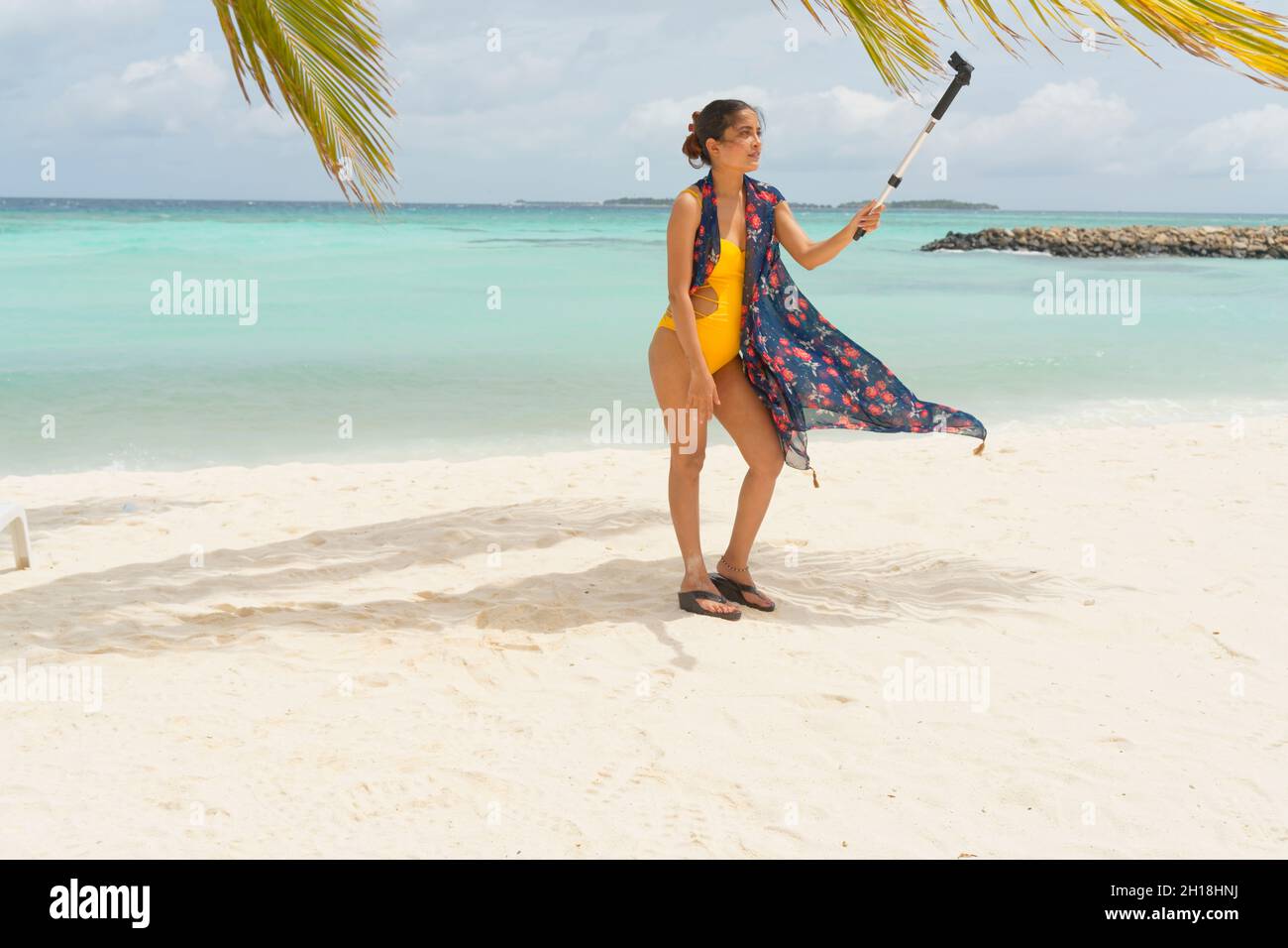 Maafushi bikini beach hi-res stock photography and images - Alamy