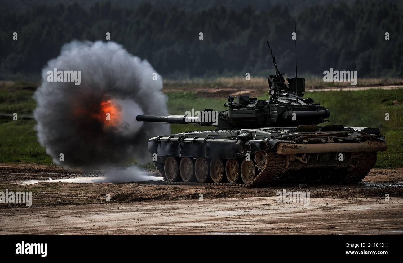 Russian Tank Exploding