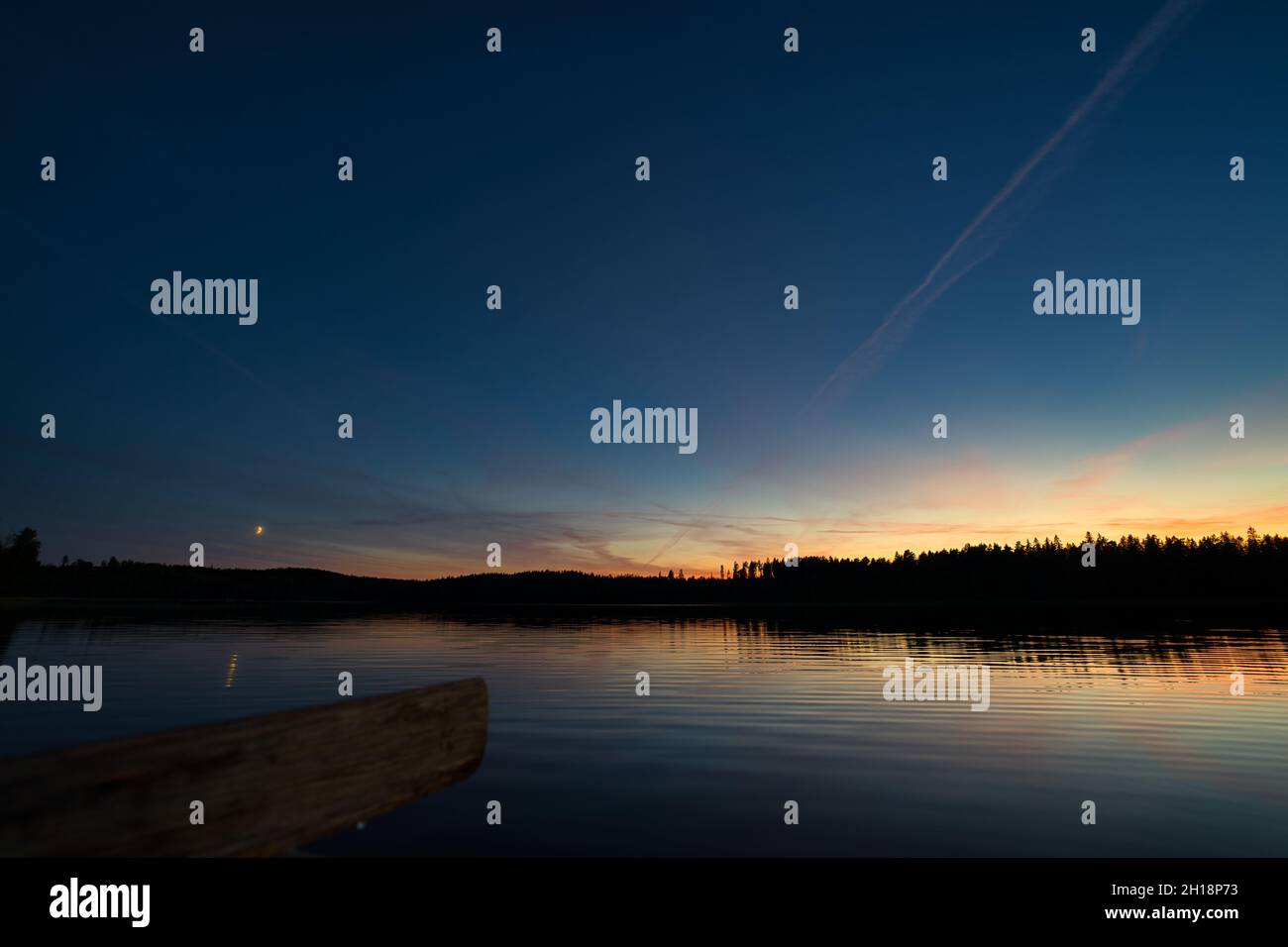Golden sunrise reflected on water hi-res stock photography and images ...
