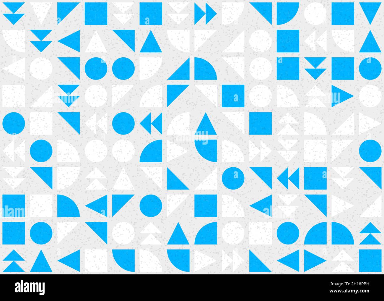 Abstract Geometrical generative computational art illustration Stock Vector