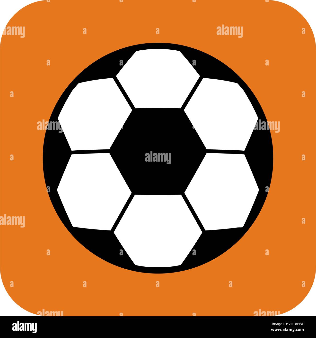 Soccer Football Ball Symbol Single Goal Isolated Design Vector Illustration Web Game Object Stock Vector Image Art Alamy