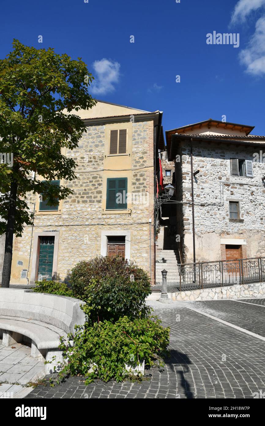 A street of Villa Santo Stefano, a medieval town of Lazio region, Italy Stock Photo Alamy A street of Villa Santo Stefano, a medieval town of Lazio region, Italy Stock Photo Alamy