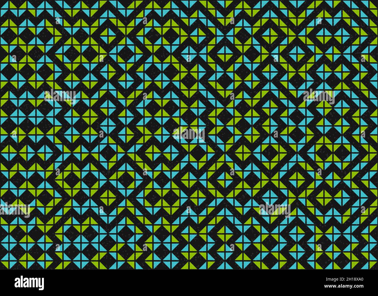 Abstract Geometrical generative computational art illustration Stock Vector