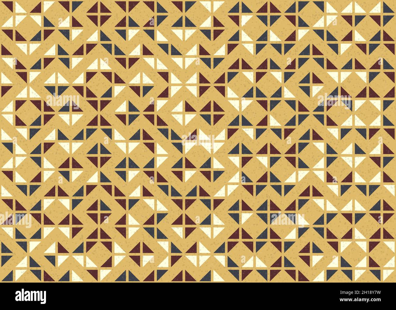 Abstract Geometrical generative computational art illustration Stock Vector