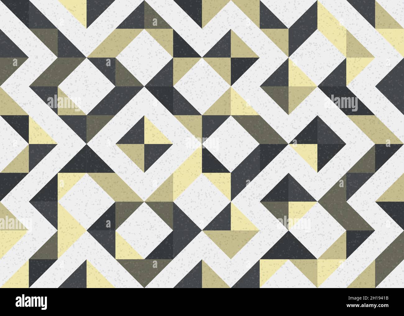 Abstract Geometrical generative computational art illustration Stock Vector