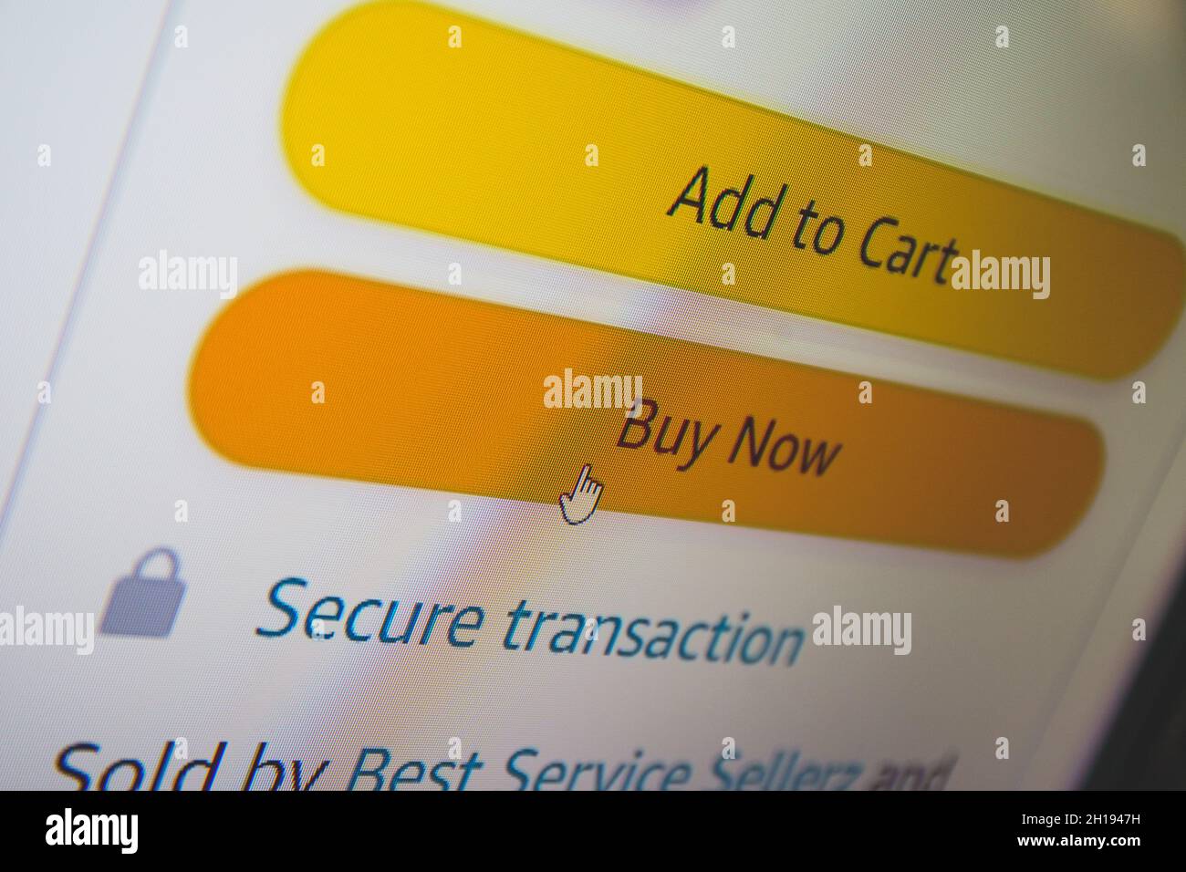 Buy now screen hires stock photography and images Alamy