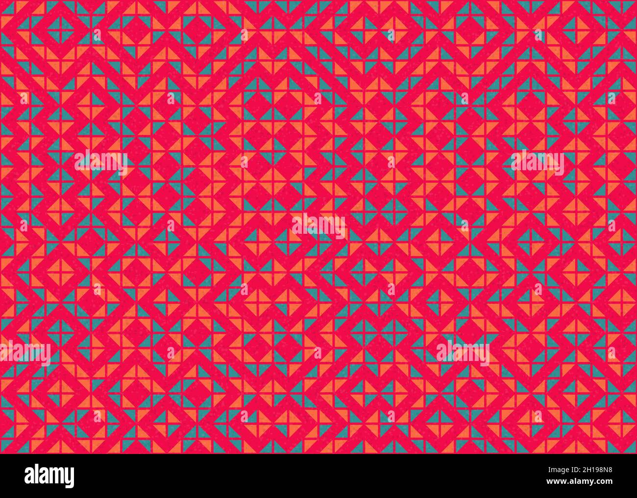 Abstract Geometrical generative computational art illustration Stock Vector