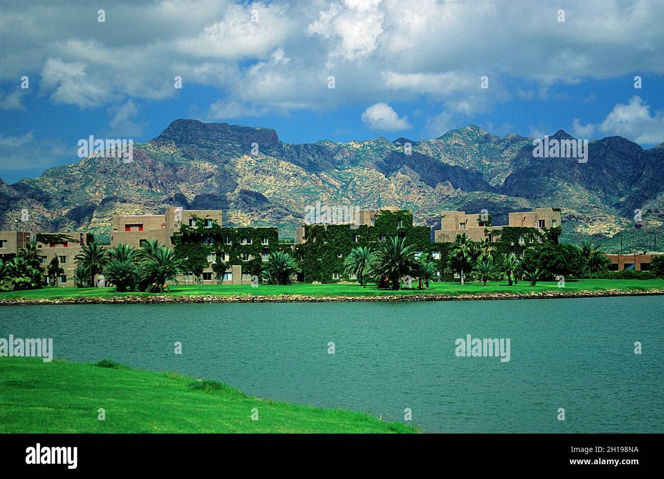 Club Med Sonora Bay, Mexico, recently sold to Grupo Paradiso at San Carlos S.A. Stock Photo