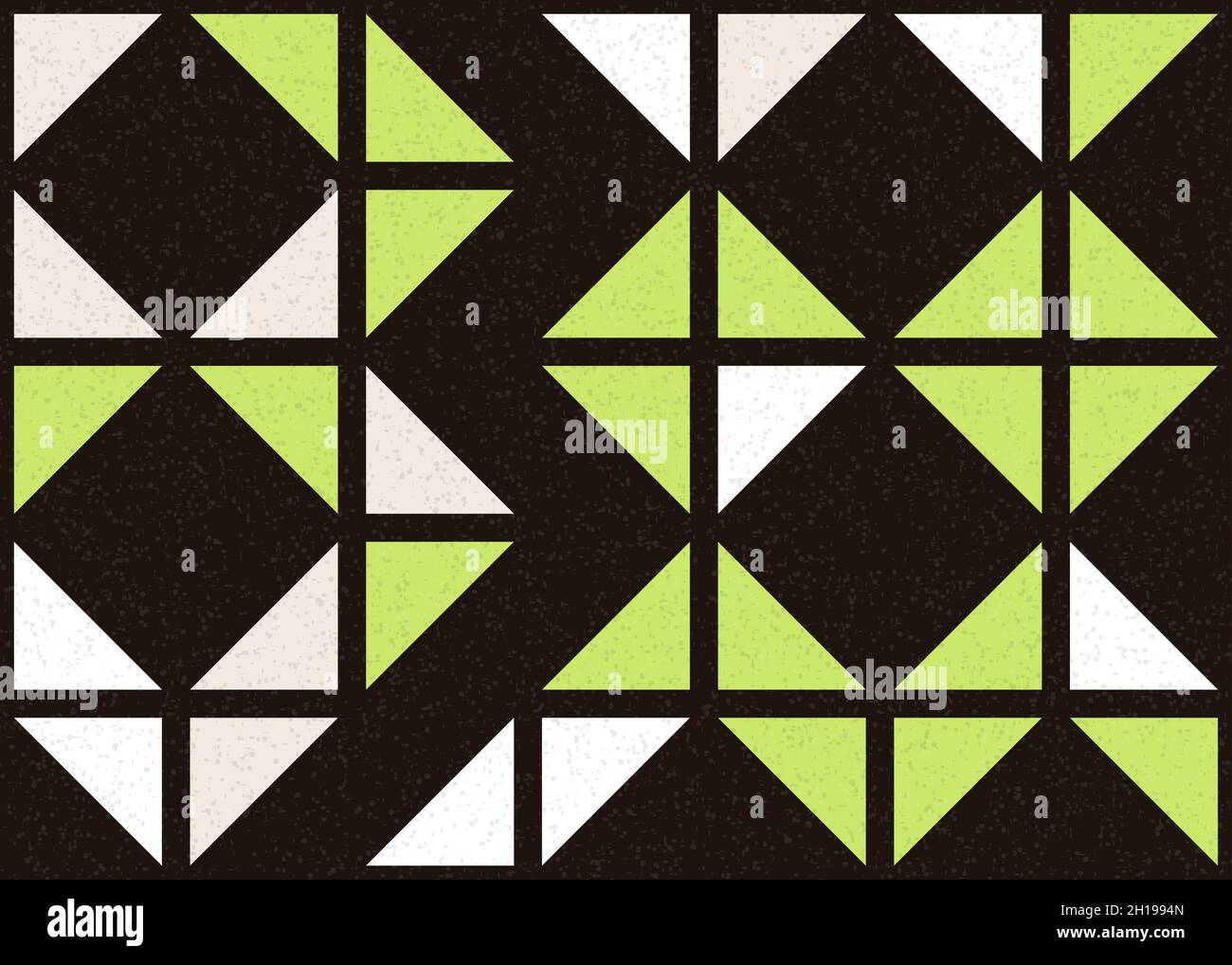 Abstract Geometrical generative computational art illustration Stock Vector