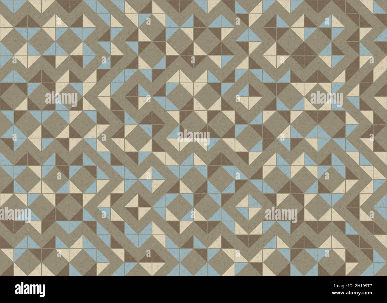 Abstract Geometrical generative computational art illustration Stock Vector