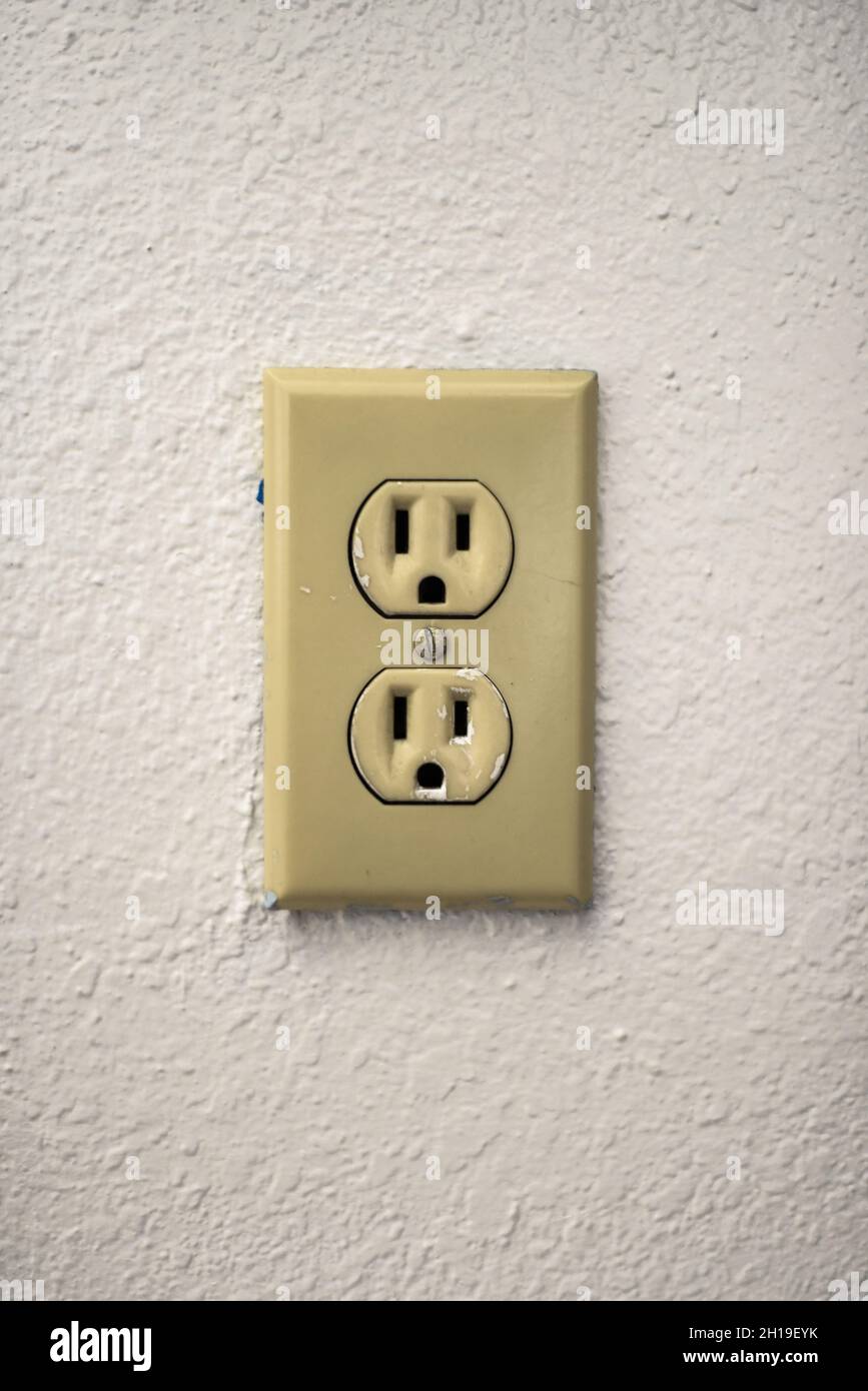 A wall outlet Stock Photo - Alamy