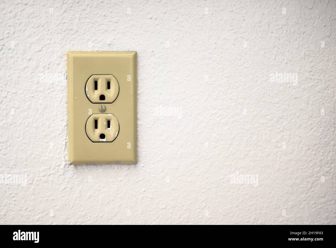 A wall outlet Stock Photo Alamy