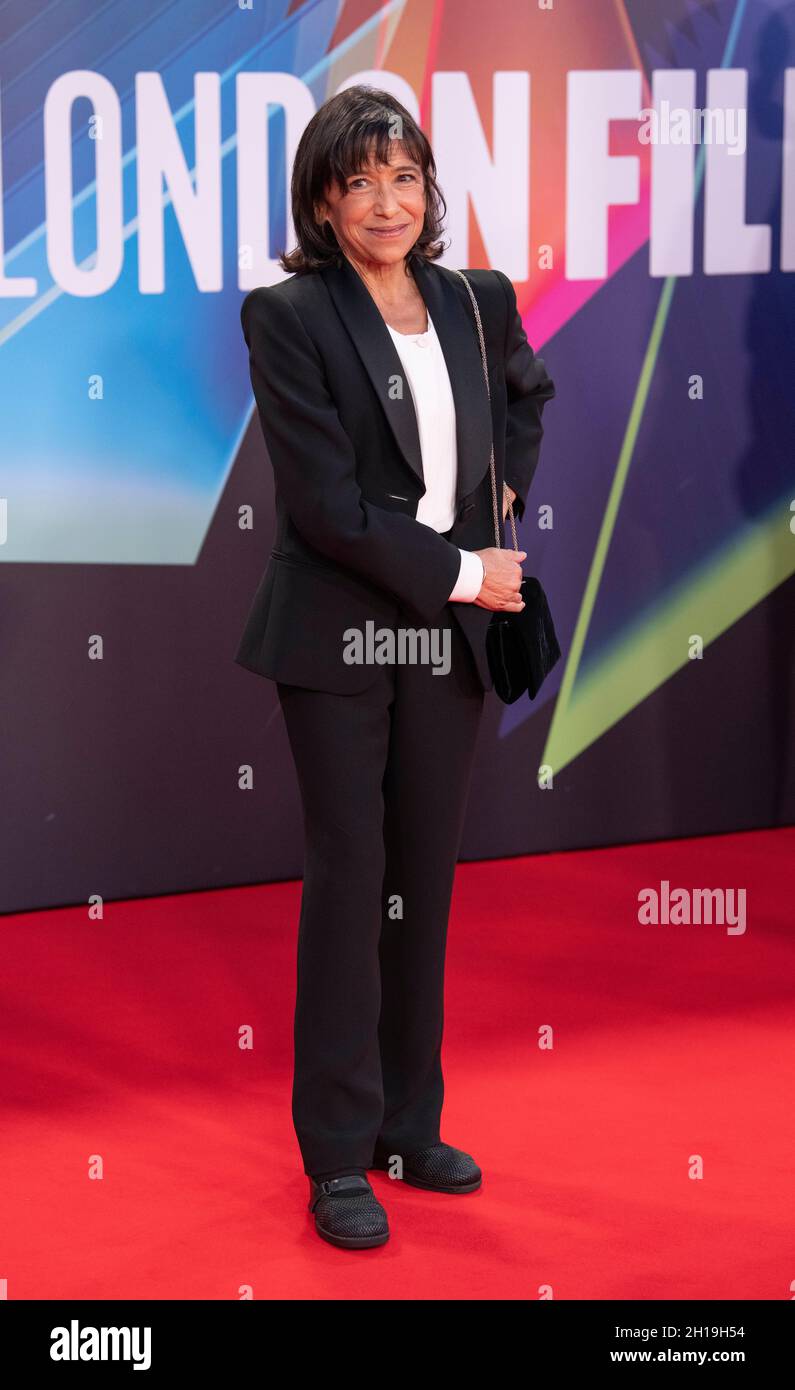 London, UK. 17th Oct, 2021. LONDON, ENGLAND - OCTOBER 17: Kathryn Hunter attends the closing night gala of 'The Tragedy of Macbeth' during the 65th BFI London Film Festival at The Royal Festival Hall on October 17, 2021 in London, England. Photo by Gary Mitchell/Alamy Live News Stock Photo