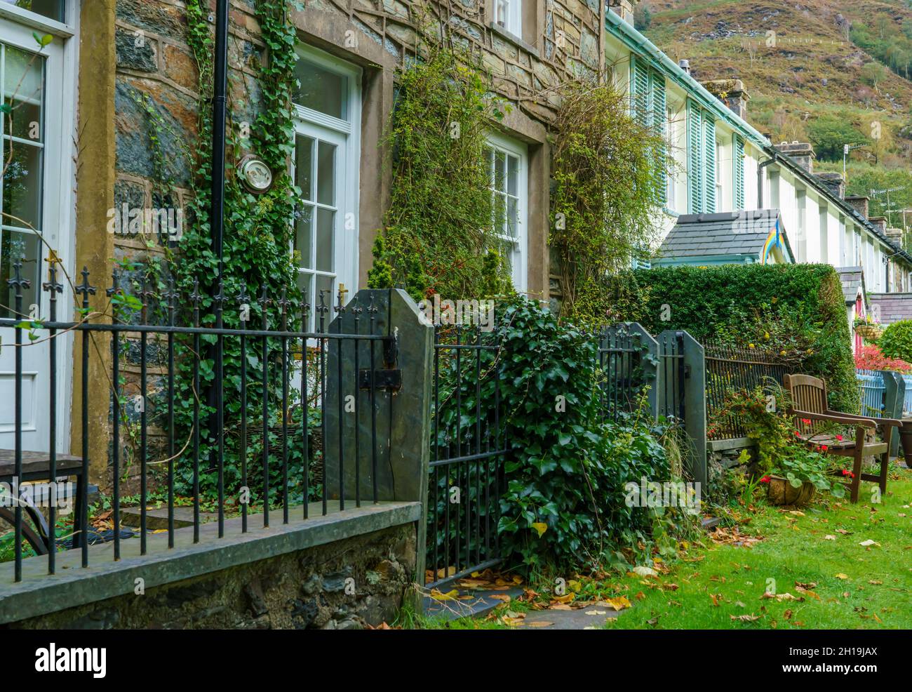 village property constructed in local stone from the 18th century on