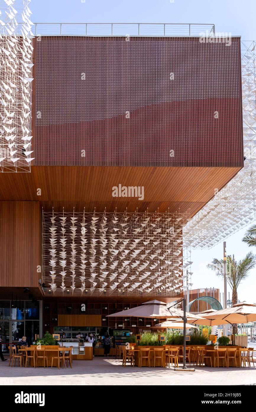 Dubai, UAE, 17.10.2021. Poland national Pavilion at Expo 2020 Dubai ...