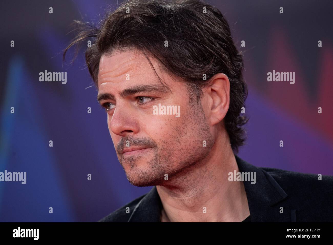 London, UK. 17 October 2021. Richard Short arriving for the premiere of The Tragedy of Macbeth, at the Royal Festival Hall in London during the BFI London Film Festival. Picture date: Sunday October 17, 2021. Photo credit should read: Matt Crossick/Empics/Alamy Live News Stock Photo