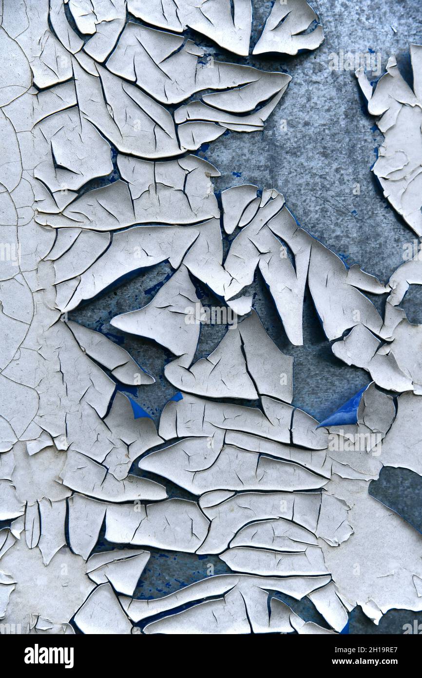 old paint on a rusty wall Stock Photo Alamy