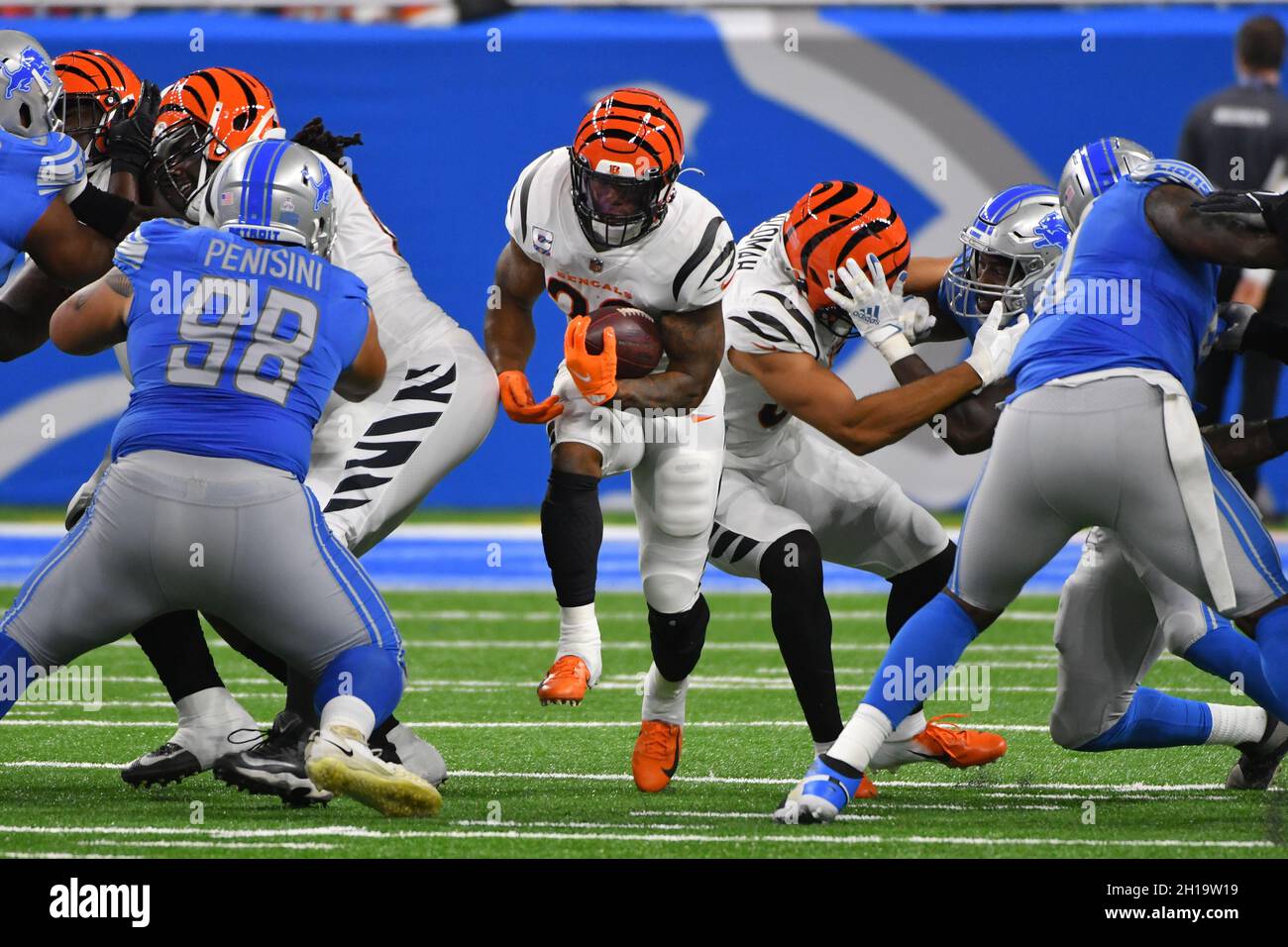 Cincinnati Bengals vs Detroit Lions - October 17, 2021