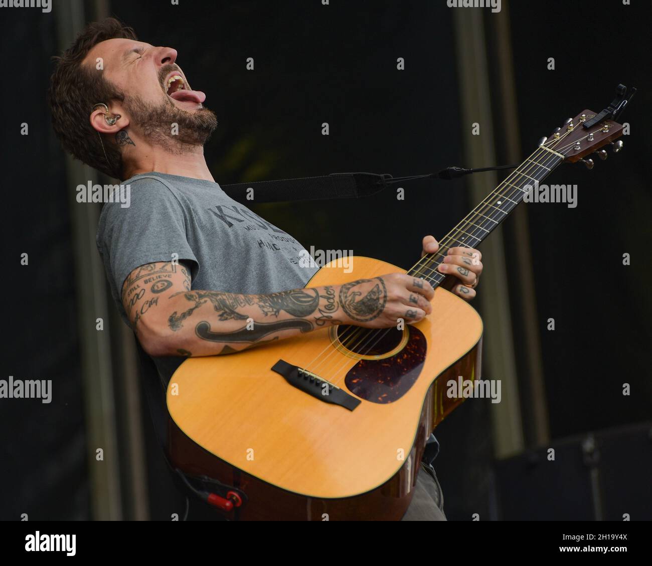 Frank Turner - Victorious Festival Stock Photo