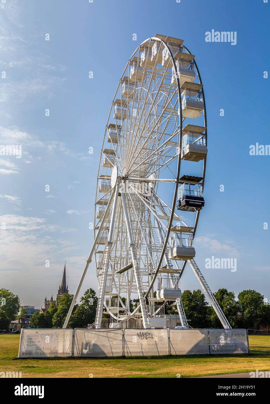 Parker's Piece recreation ground in Cambridge, England. Stock Photo