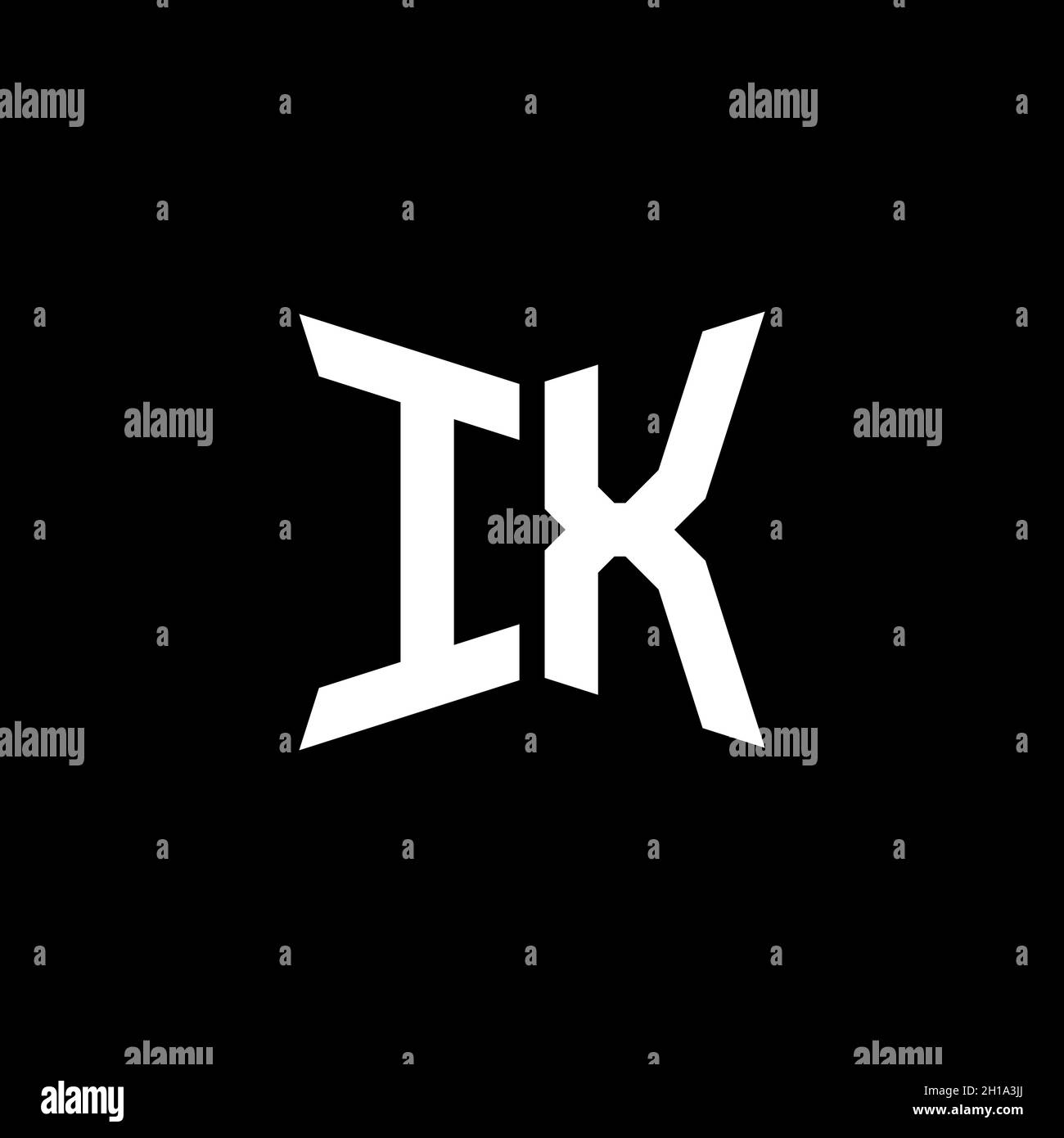IX Monogram logo letter with Cakra geometric shape style design ...