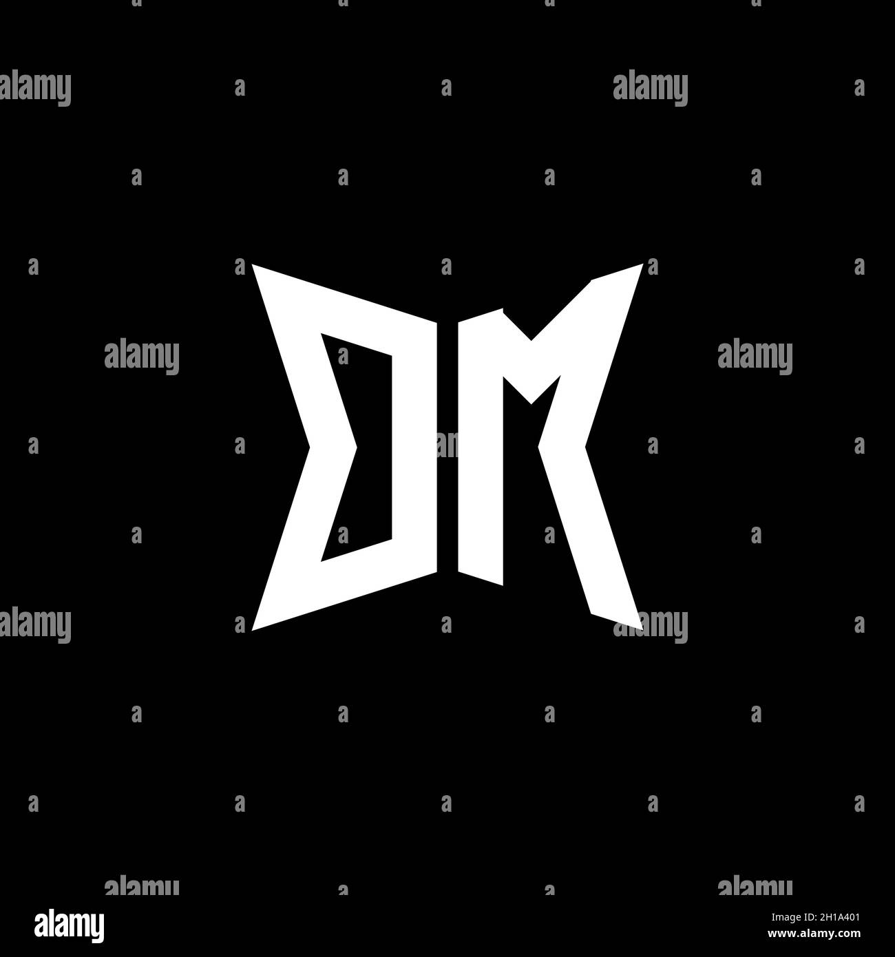 OM Monogram logo letter with Cakra geometric shape style design ...