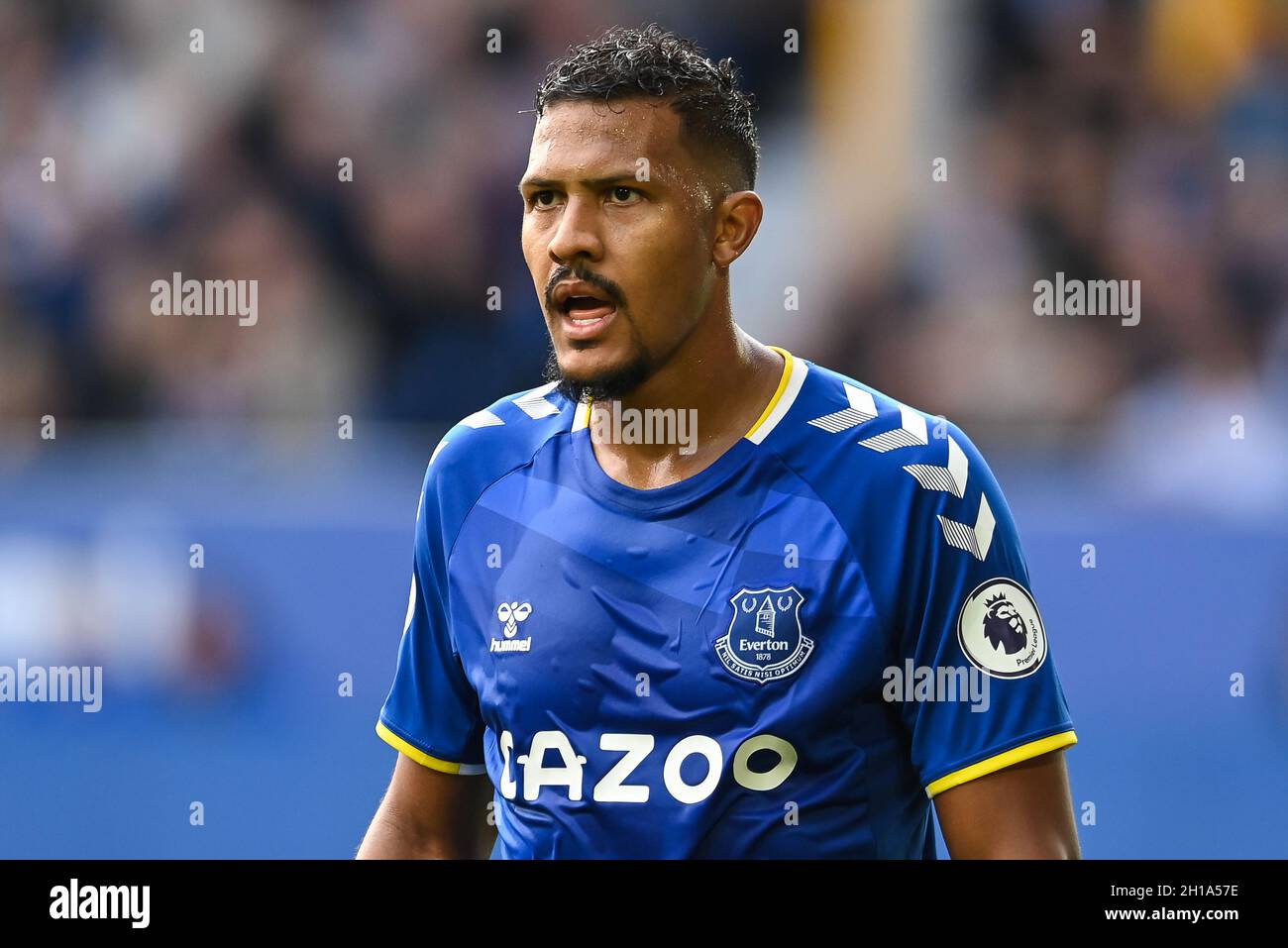 Jose Salomon Rondon #33 of Everton during the game in, on 10/17/2021.  (Photo by Craig Thomas/News Images/Sipa USA) Credit: Sipa USA/Alamy Live  News Stock Photo - Alamy