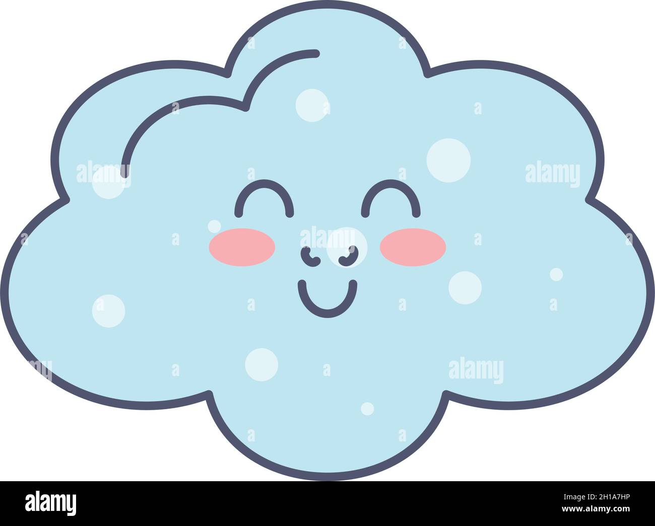 cute cloud cartoon Stock Vector Image & Art - Alamy