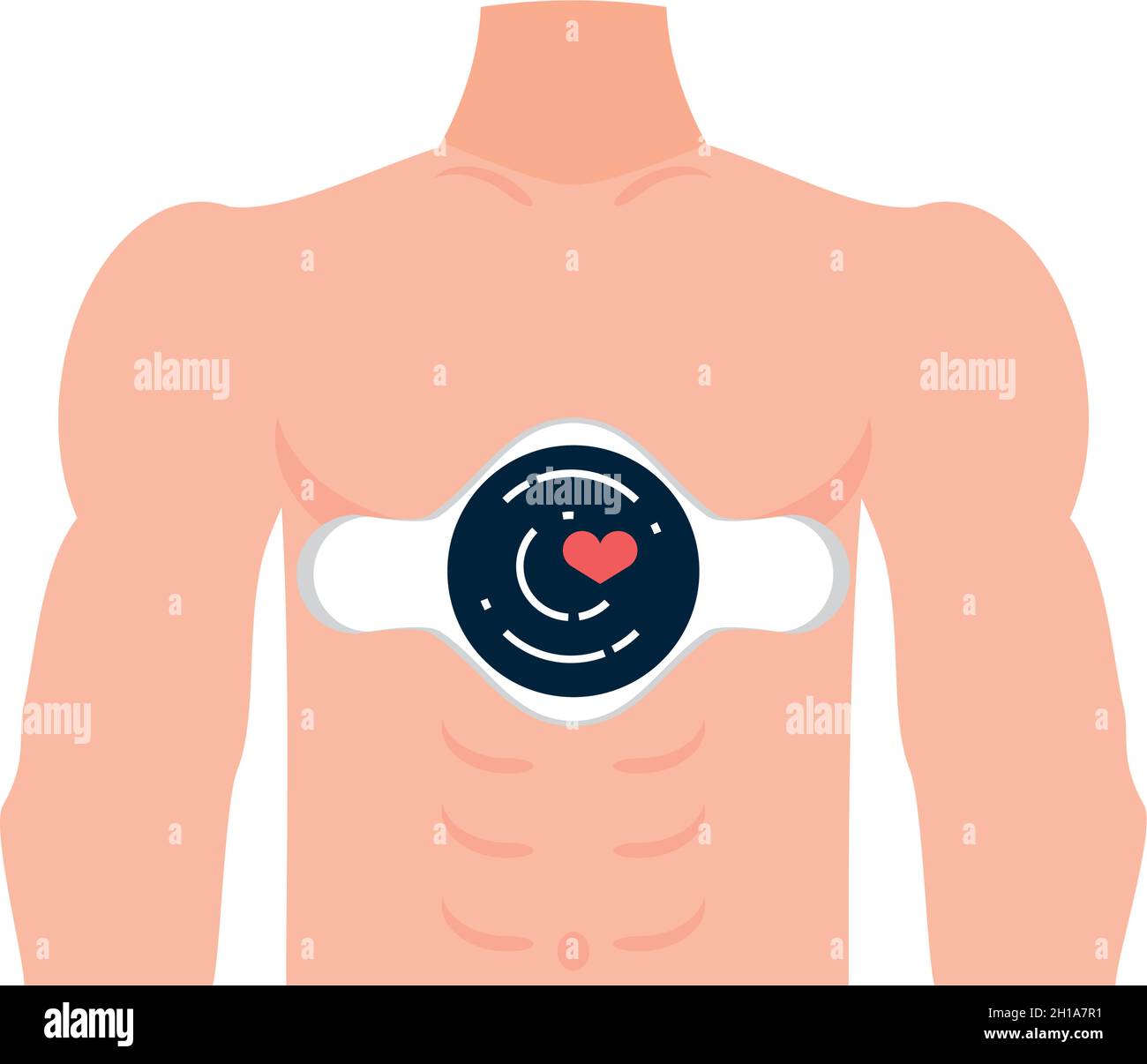 wearable health monitoring Stock Vector Image & Art - Alamy