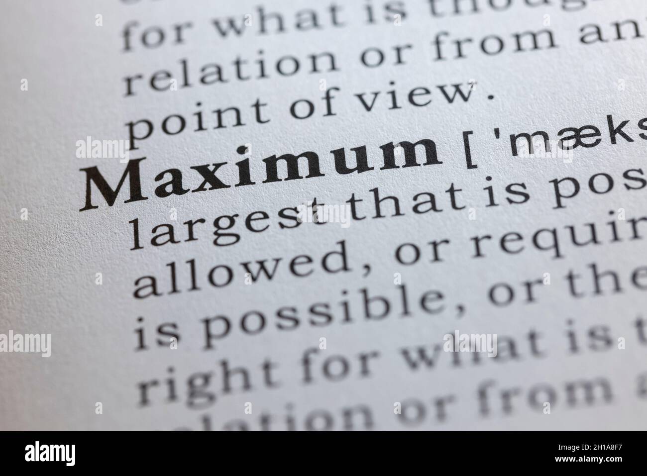 Fake Dictionary Word Dictionary Definition Of Maximum Stock Photo Alamy Fake Dictionary Word Dictionary Definition Of Maximum Stock Photo Alamy