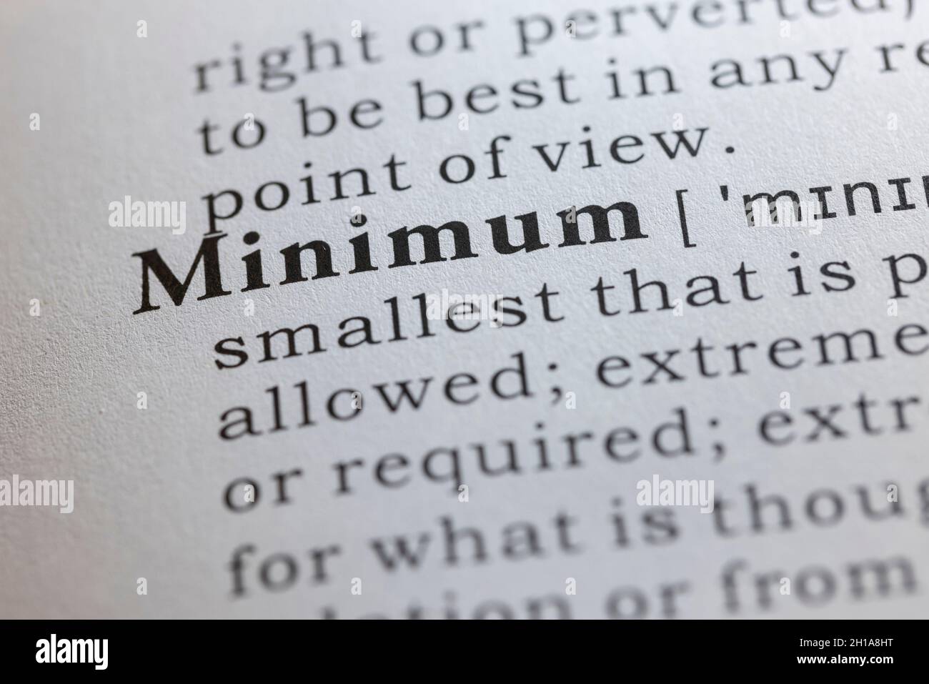 Fake Dictionary Word Dictionary Definition Of Minimum Stock Photo Alamy Fake Dictionary Word Dictionary Definition Of Minimum Stock Photo Alamy