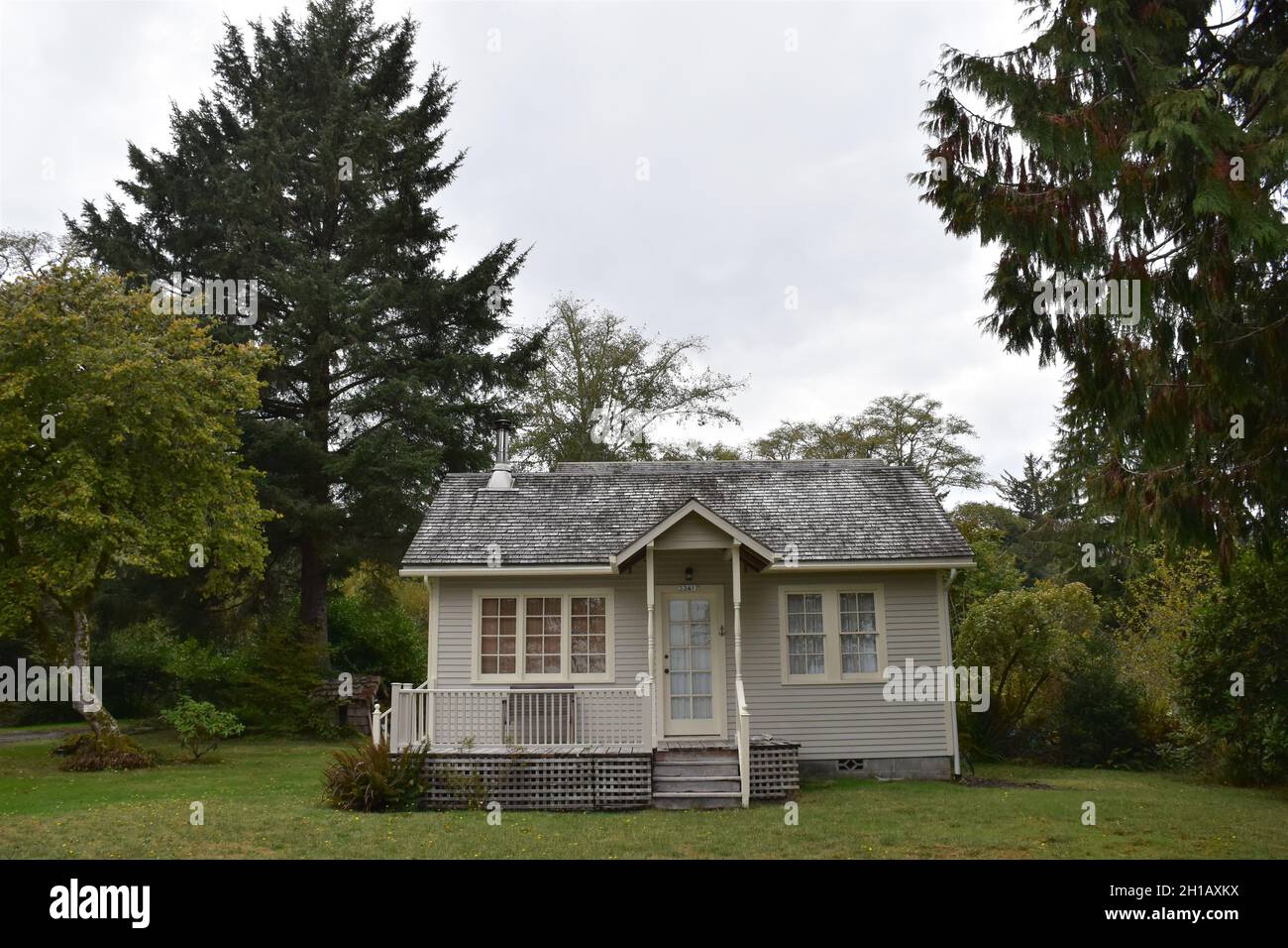 Holway House in the Oysterville Historic District, Long Beach peninsula